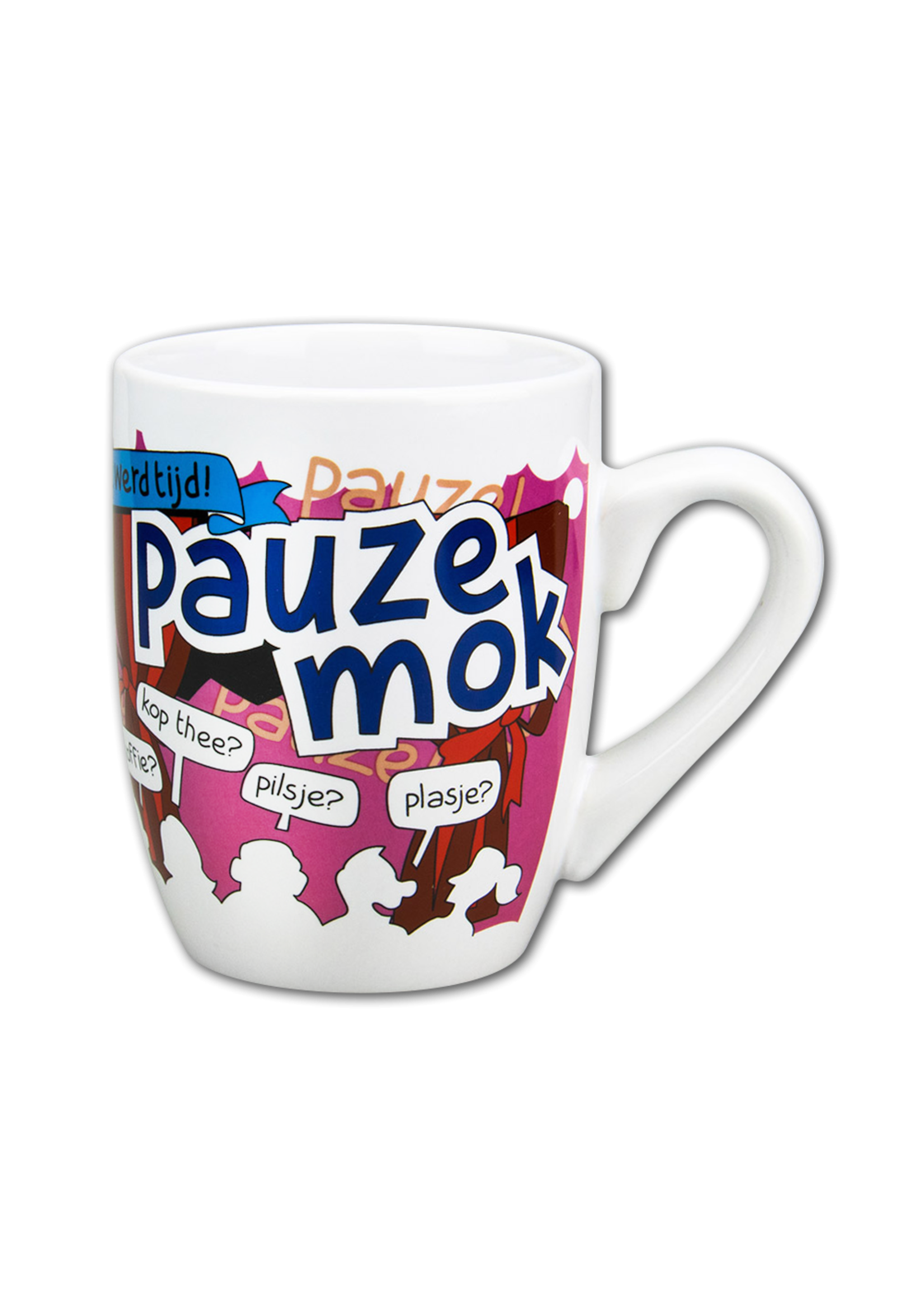 Feestkleding Breda Mok cartoon pauze