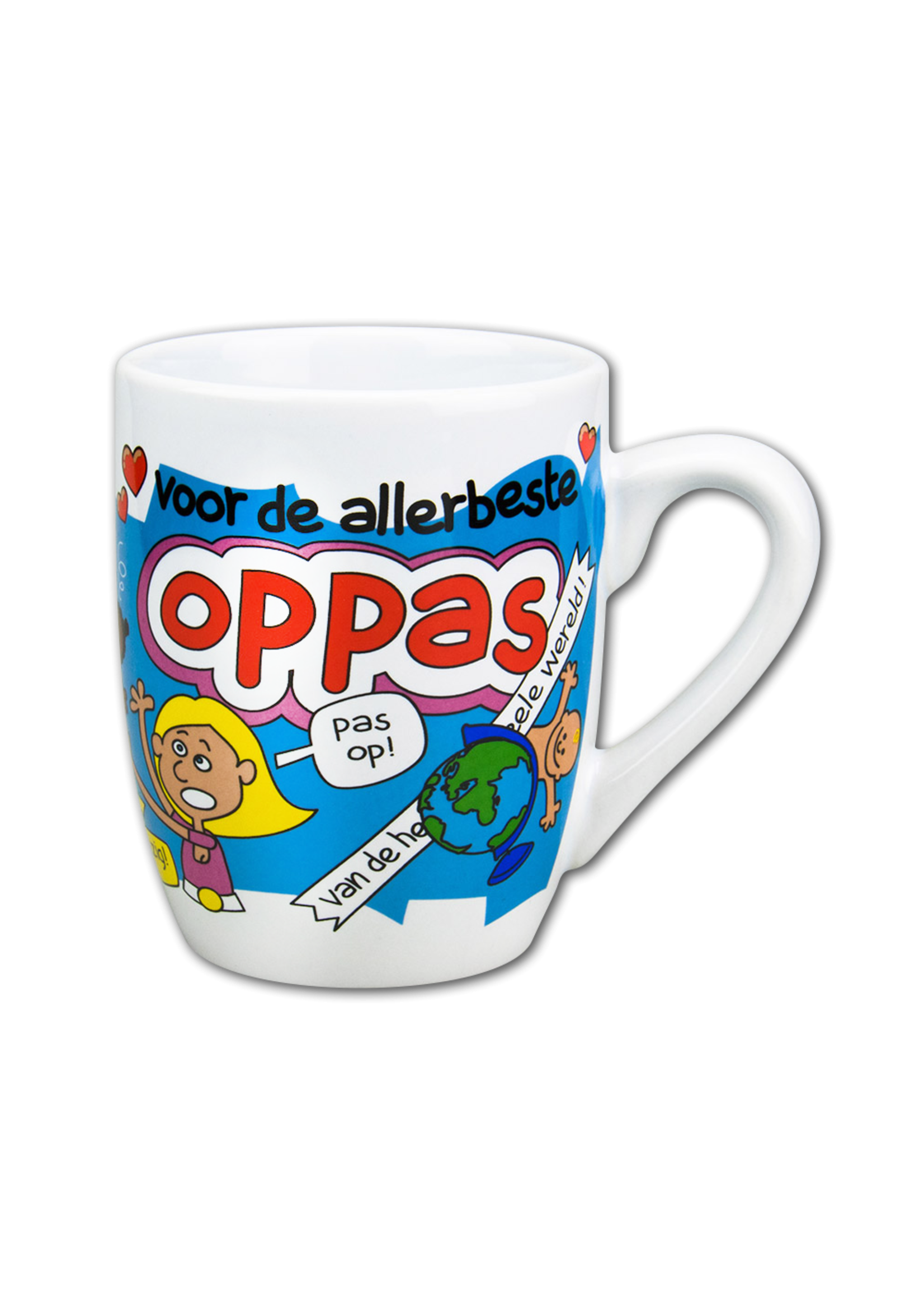 Feestkleding Breda Mok cartoon Oppas