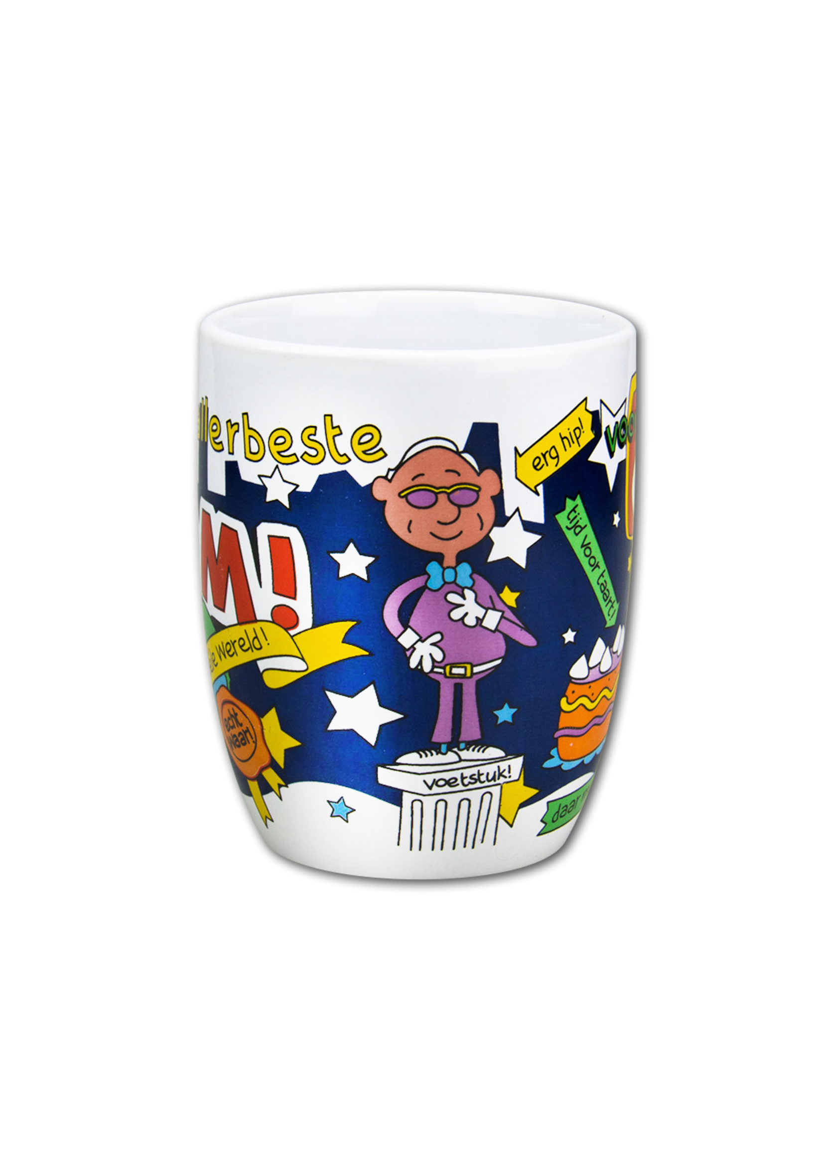 Feestkleding Breda Mok cartoon Oom