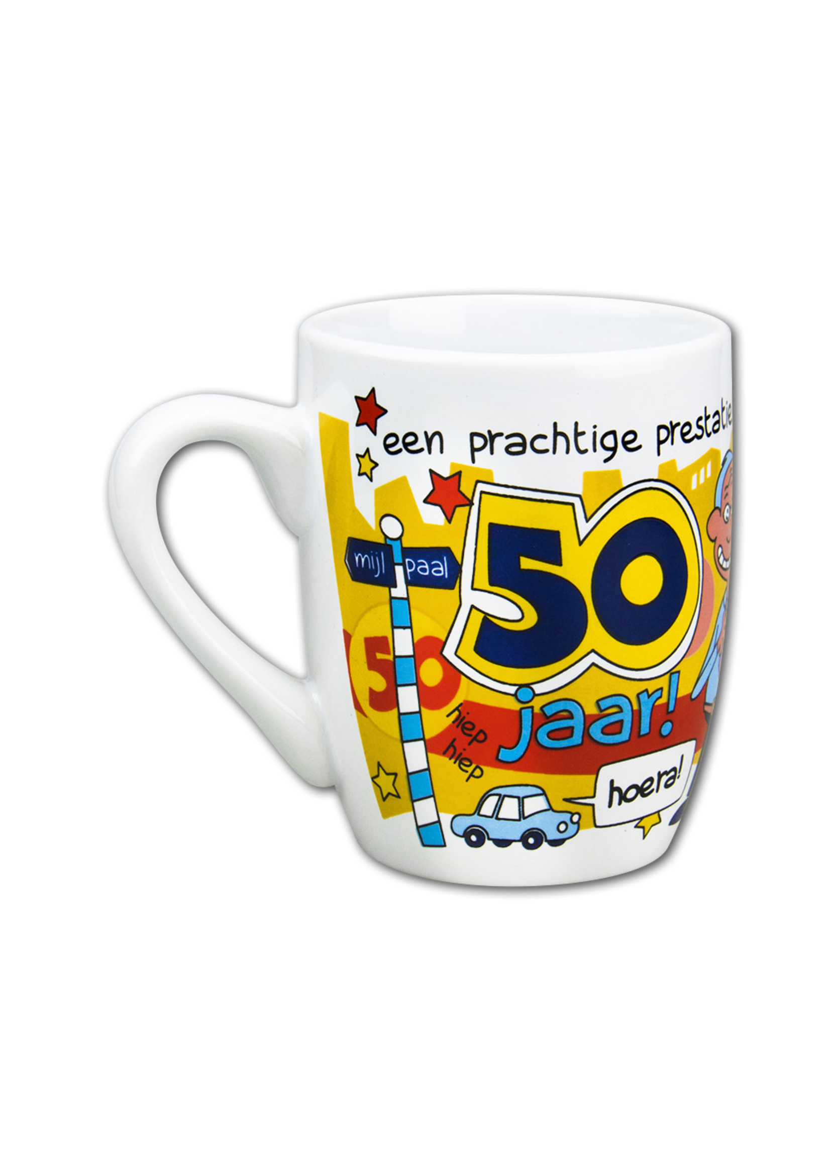 Feestkleding Breda Mok cartoon 50 jaar man