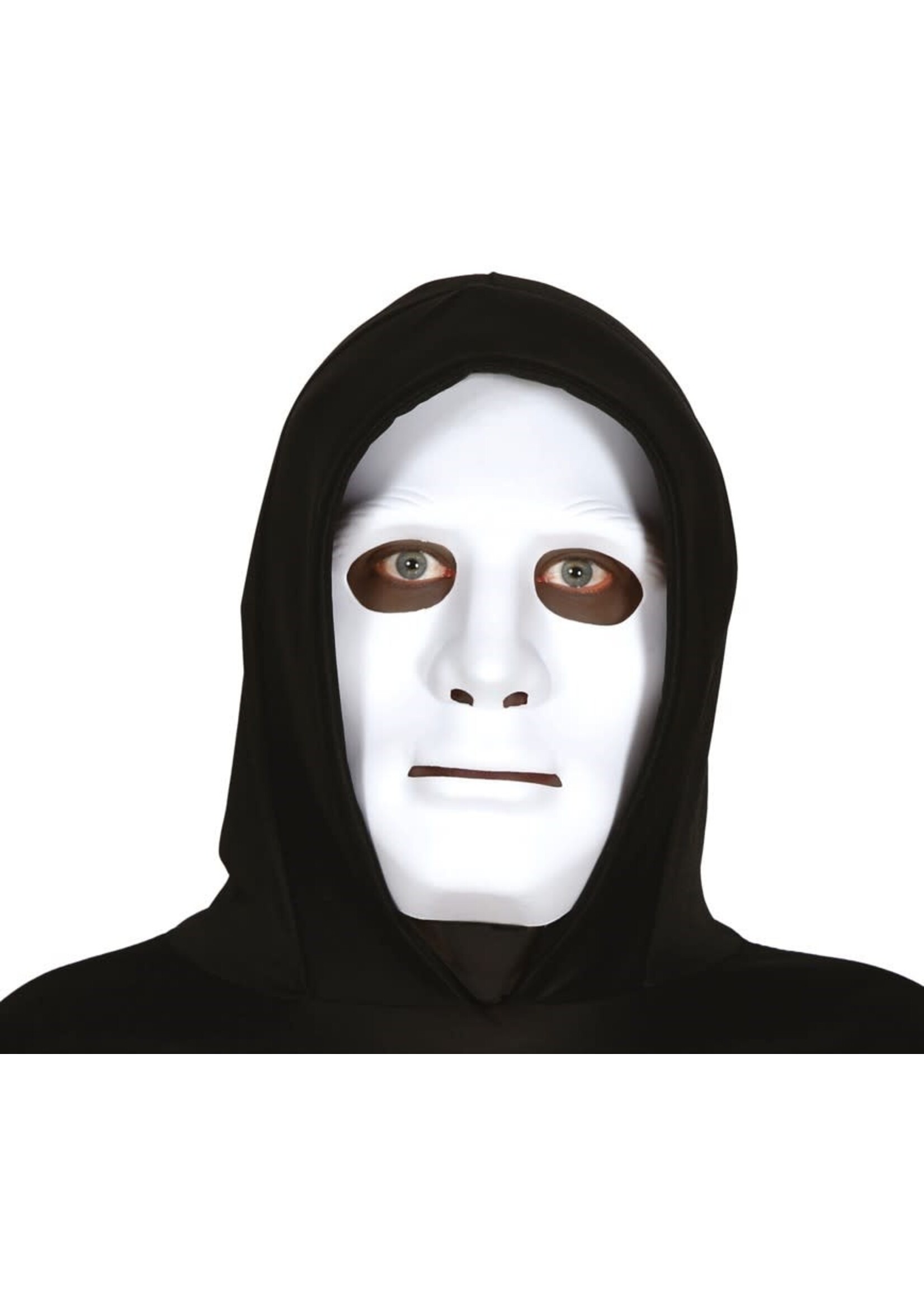 Feestkleding Breda Masker wit