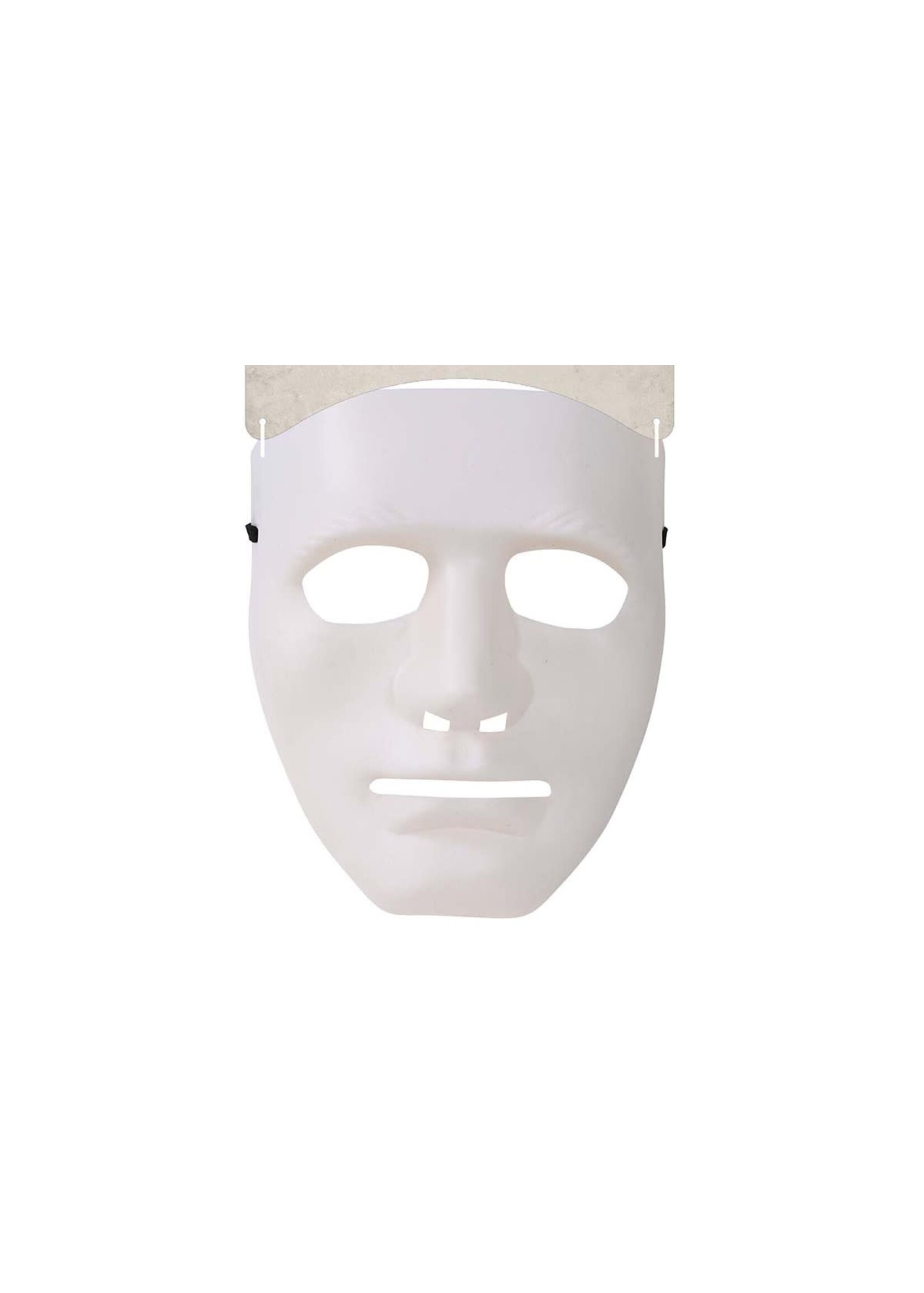 Feestkleding Breda Masker wit