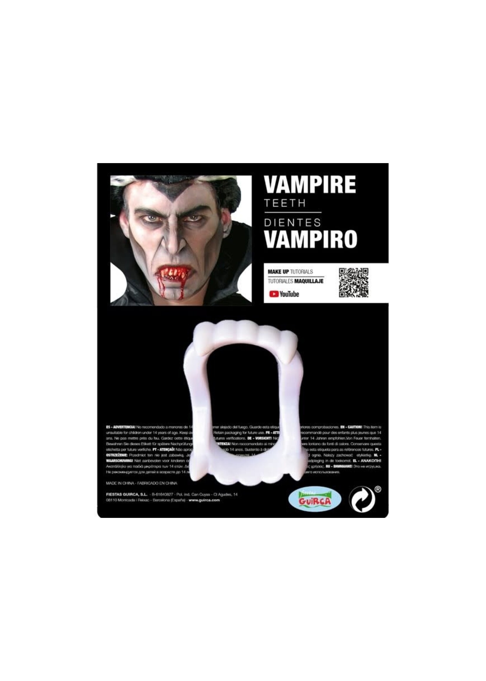 Fiestas Guirca Dracula gebitje