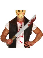 Fiestas Guirca Machete met bloed 76 cm