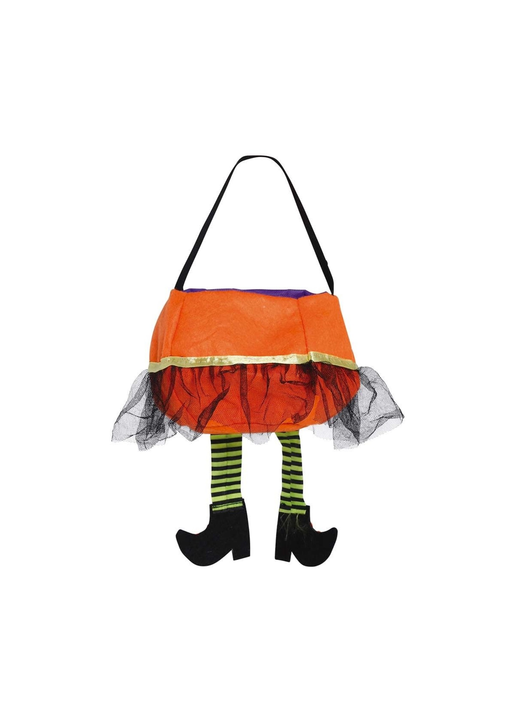 Feestkleding Breda Trick or Treat mandje 20 cm