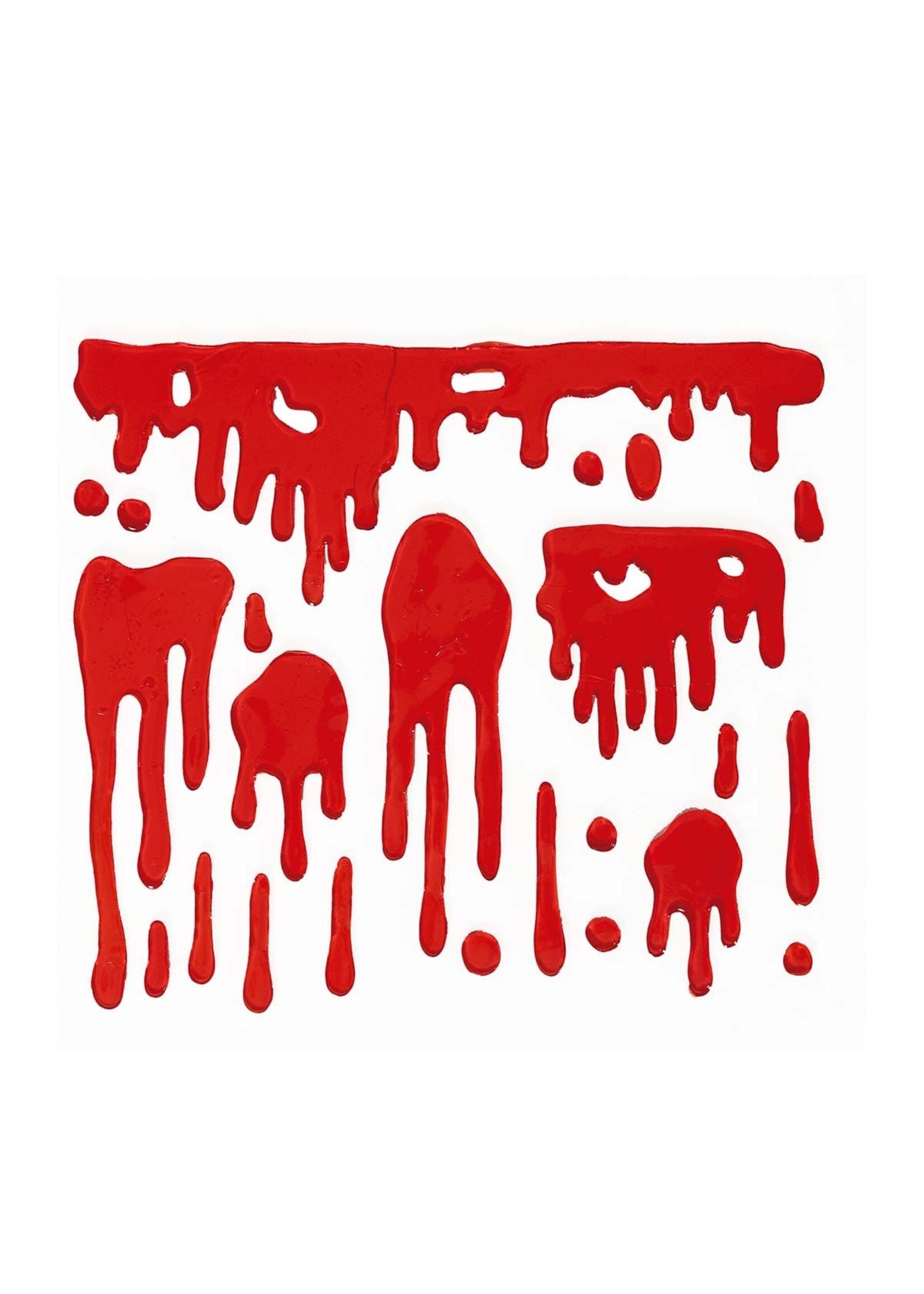 Fiestas Guirca Bloed gel decoratie 20x20 cm