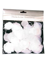 Feestkleding Breda Rozenblaadjes luxe wit