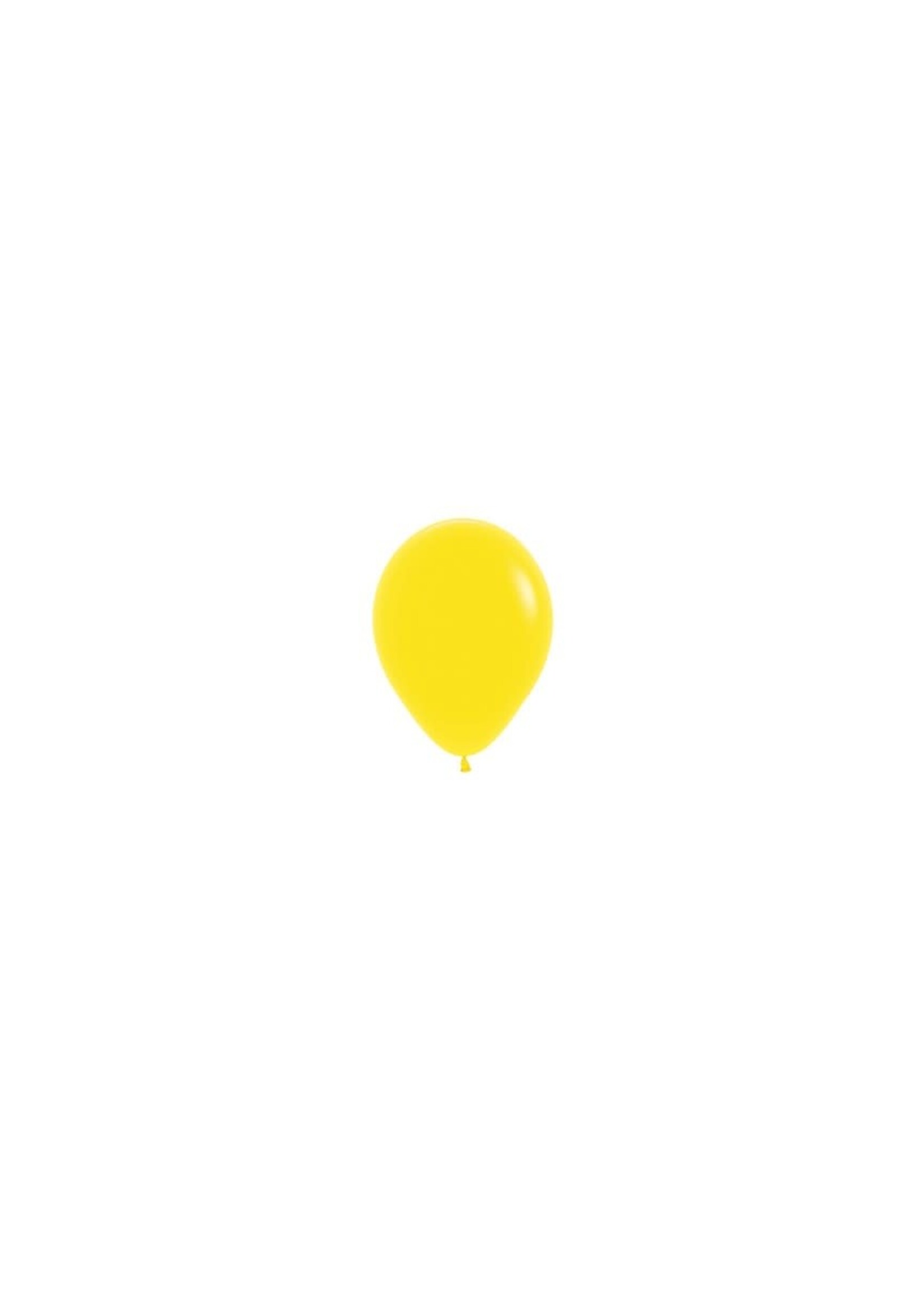 Sempertex Ballonnen Fashion Yellow 020 - 50 stuks / 5 inch
