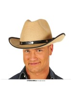 Fiestas Guirca Lichtbruine cowboyhoed van vilt
