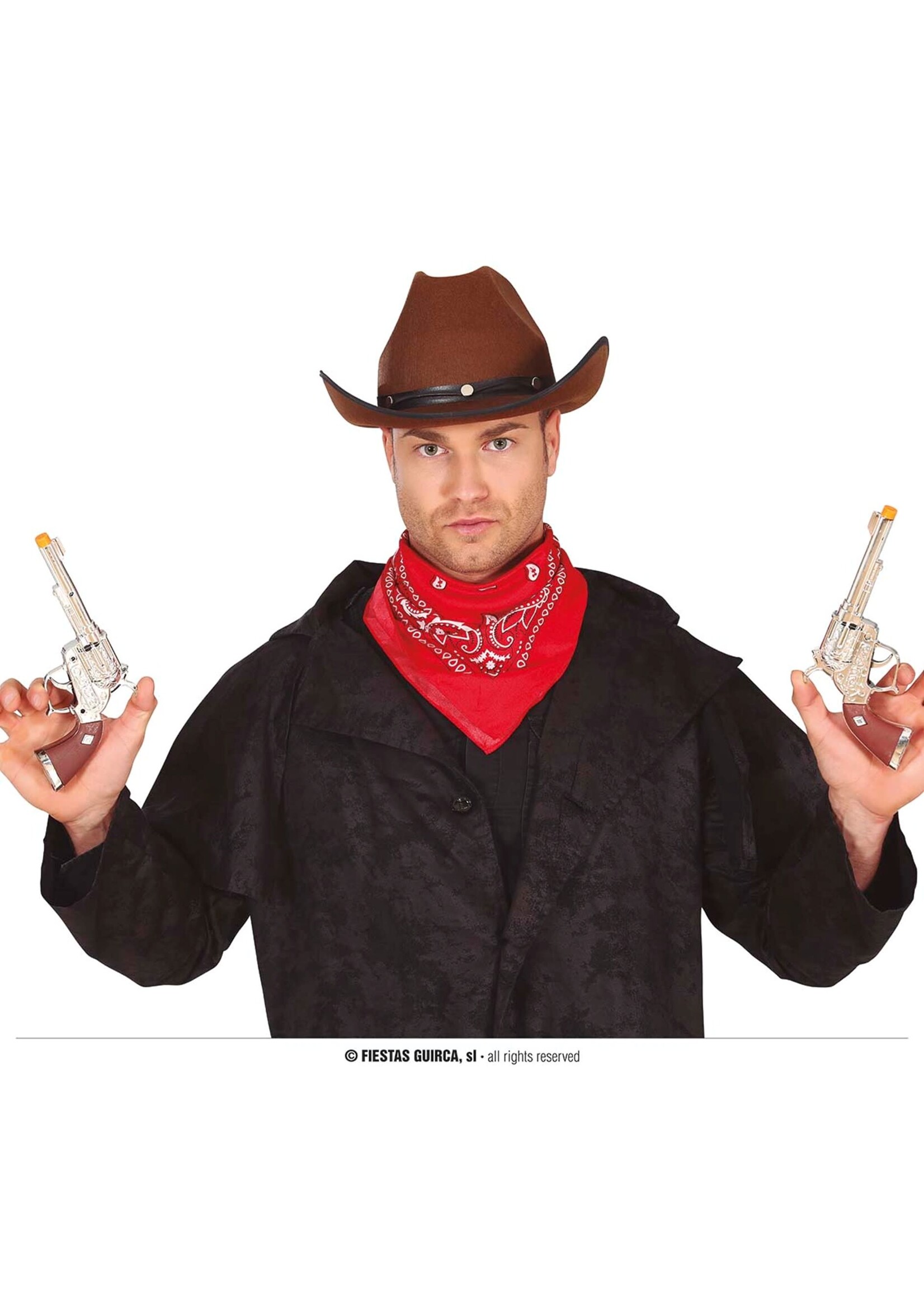 Feestkleding Breda Pistolen 2 stuks