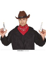 Feestkleding Breda Pistolen 2 stuks 20 cm