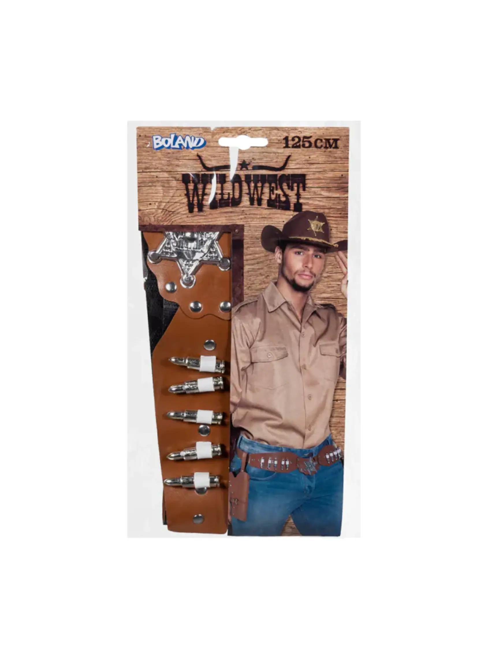 Feestkleding Breda Cowboyholster dubbel sheriff