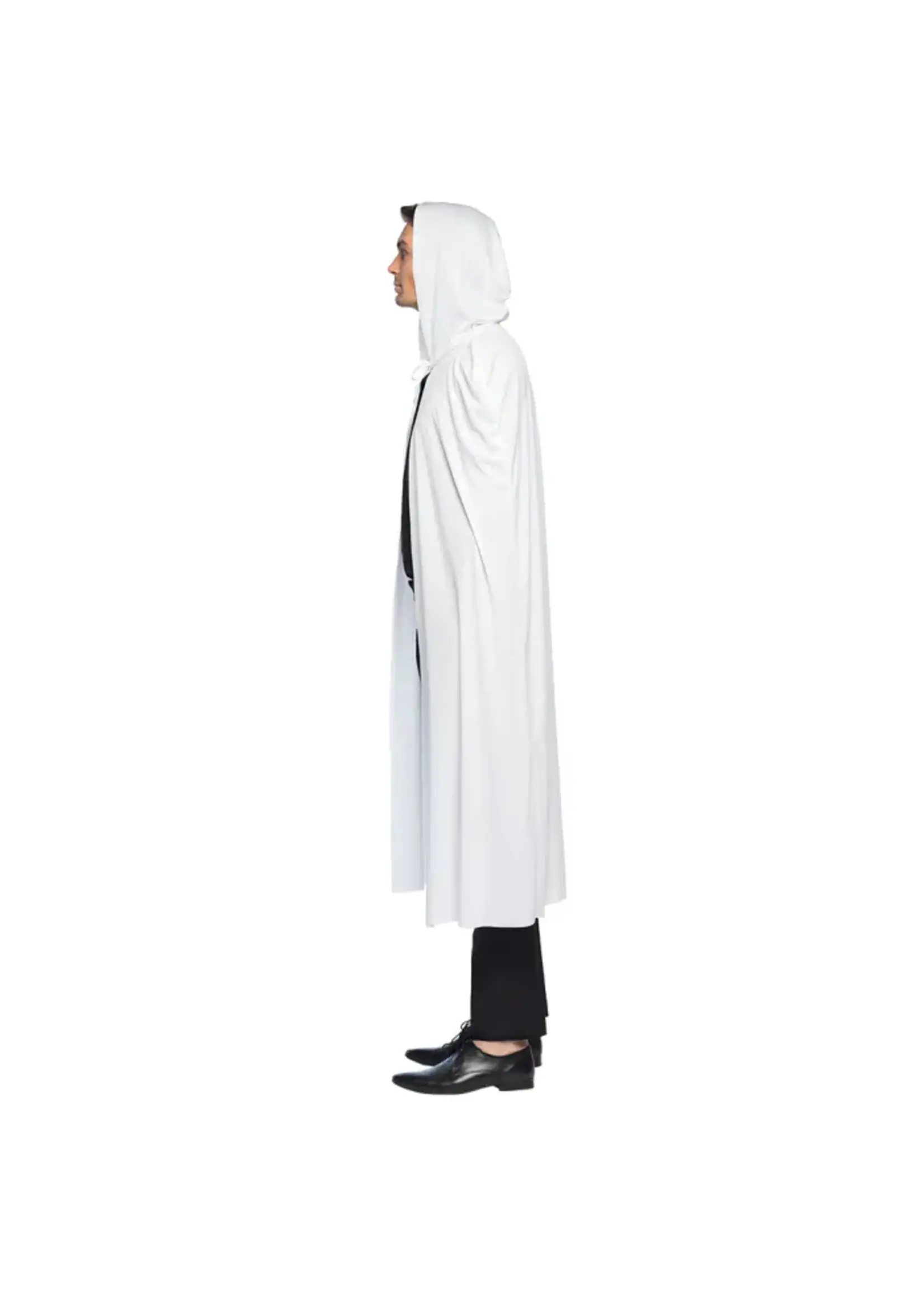 Feestkleding Breda Cape  wit 180 cm