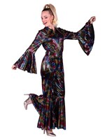 Thetru Catsuit Disco zwart