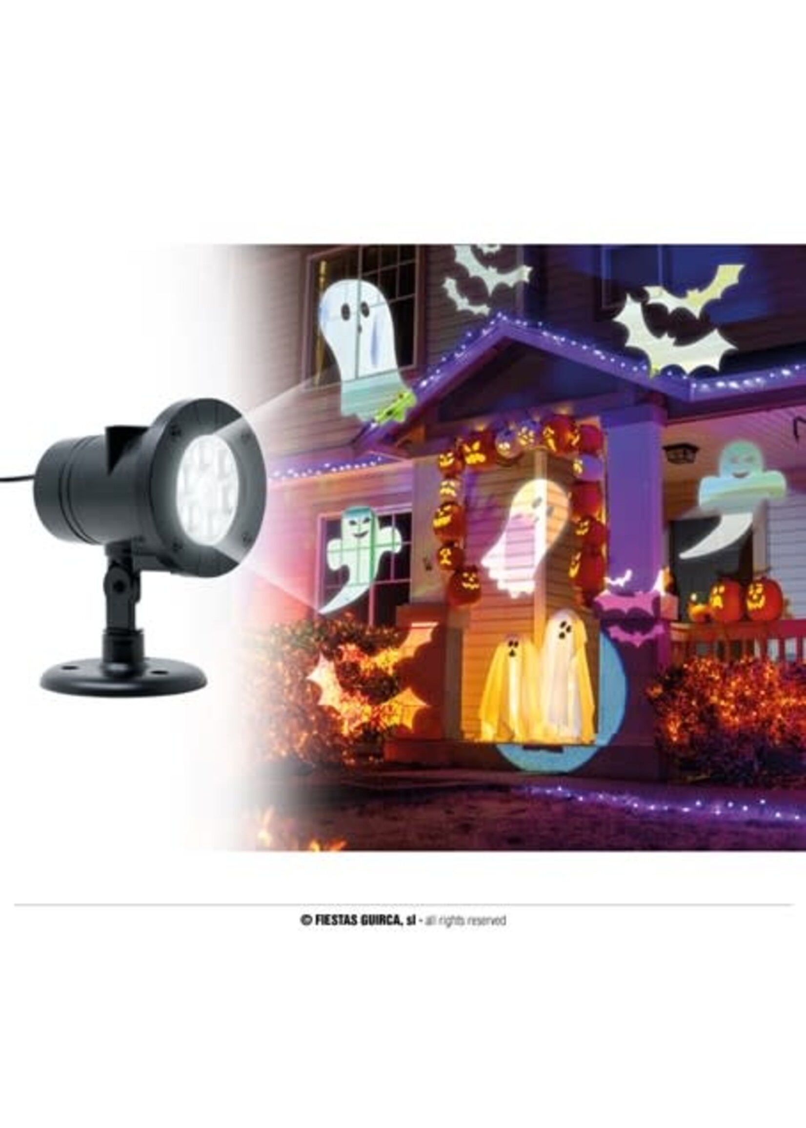 Feestkleding Breda Beamer / led projector led figuren voor buiten/binnen