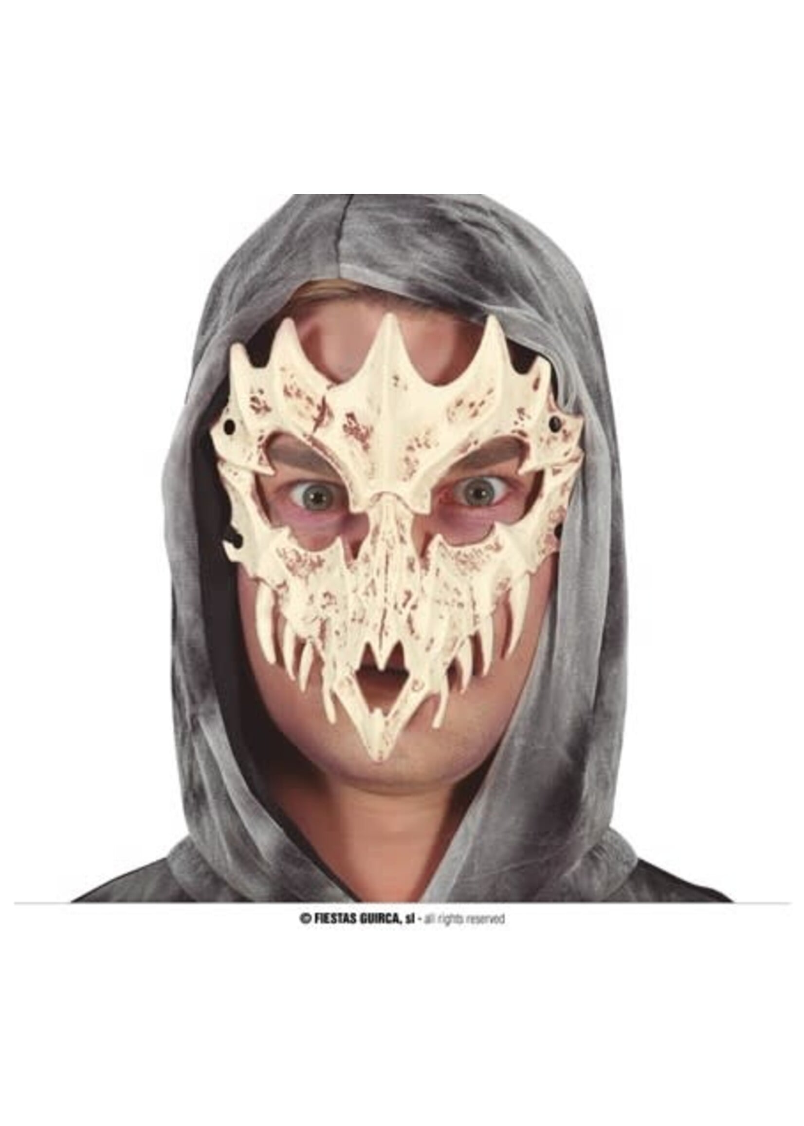 Fiestas Guirca Schedelmasker van PVC