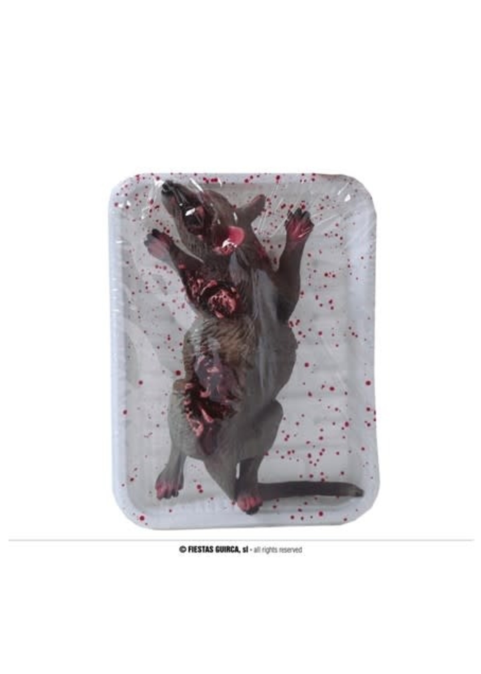 Fiestas Guirca Dode rat op bord 19x12 cm