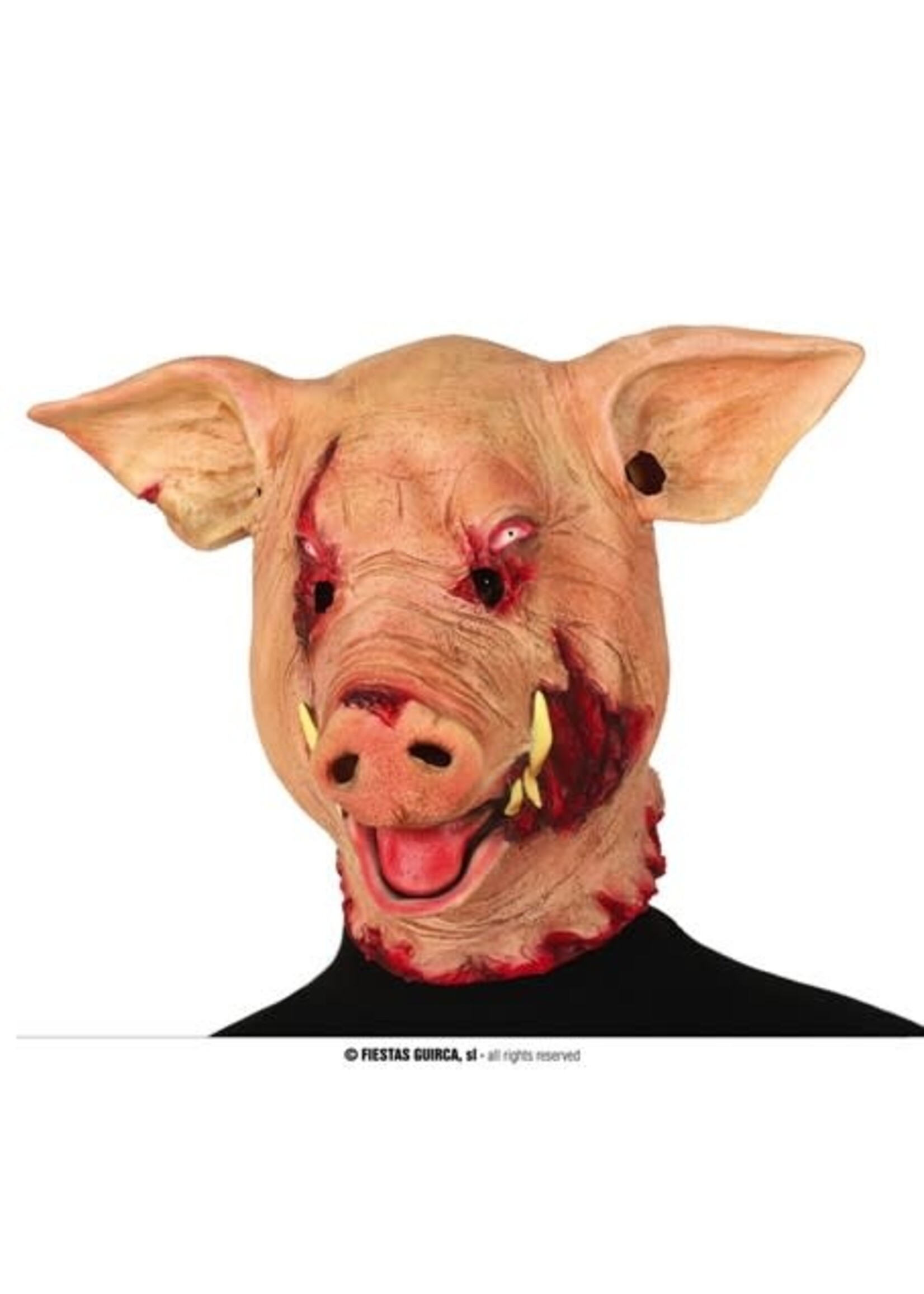Fiestas Guirca Varkens Masker Latex