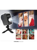 Feestkleding Breda Led raam projector films halloween/kerstmis e.d.