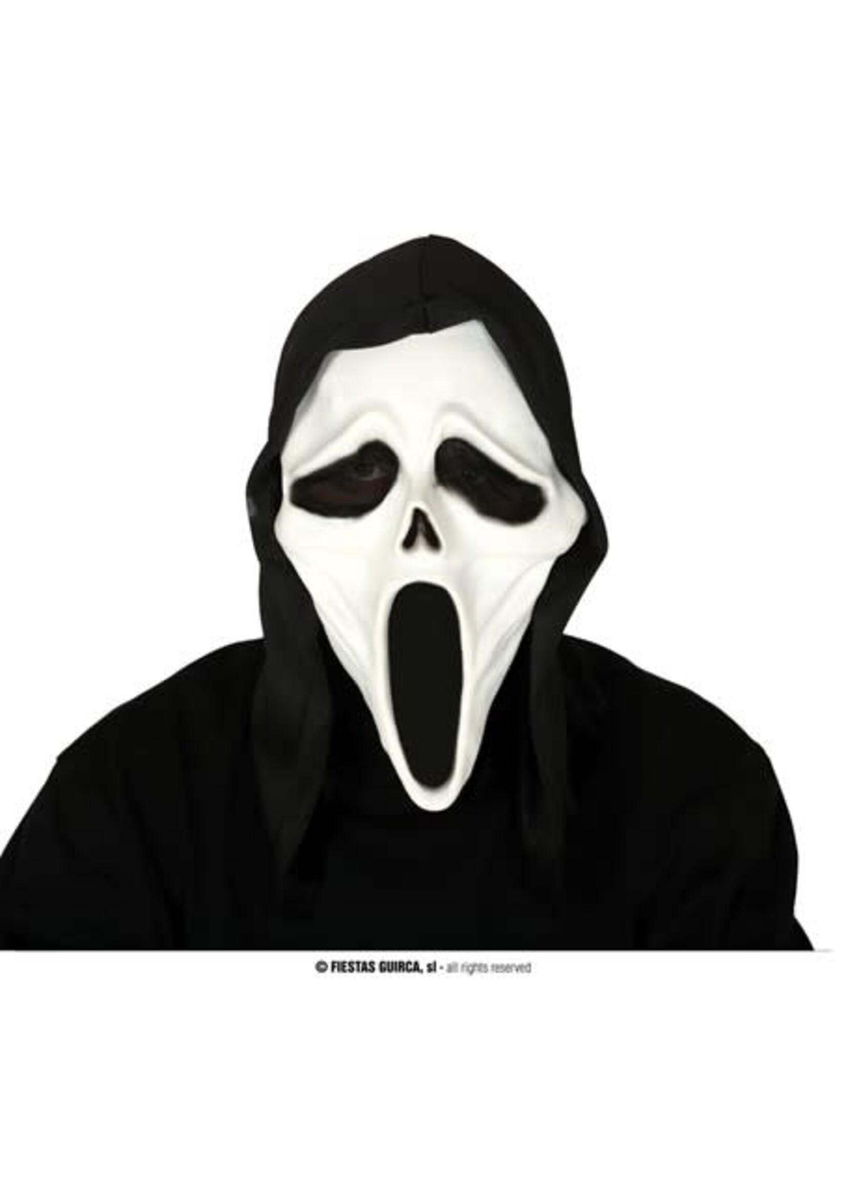 Fiestas Guirca Halloween Scream Masker Vinyl
