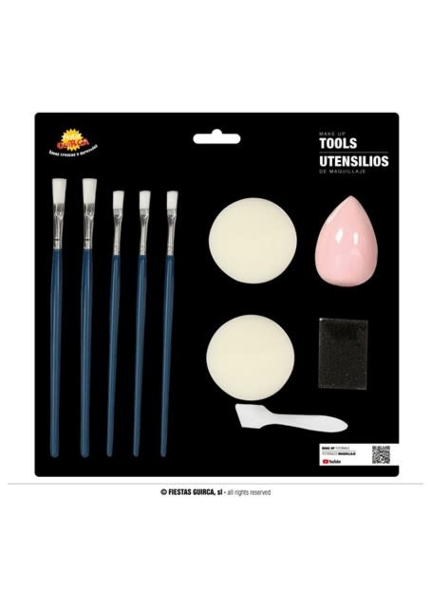 Feestkleding Breda Make-Up Accessoires Set 10 delig