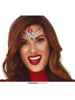 Fiestas Guirca Gezicht sticker Superheld