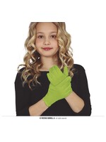 Feestkleding Breda Lime groenen handschoenen