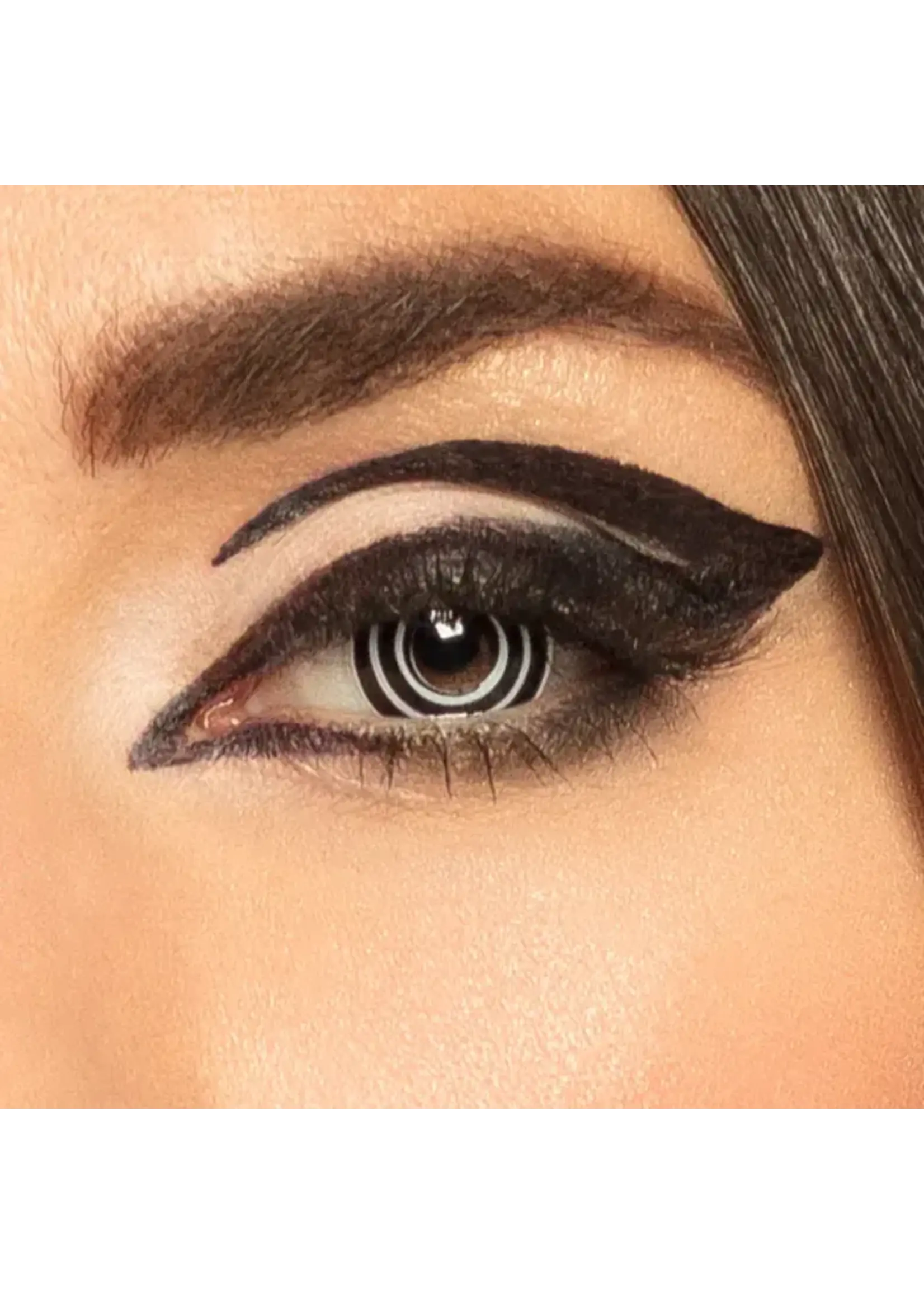 Feestkleding Breda 3-maandslenzen spiraal zwart