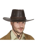 Feestkleding Breda Cowboyhoed bruin