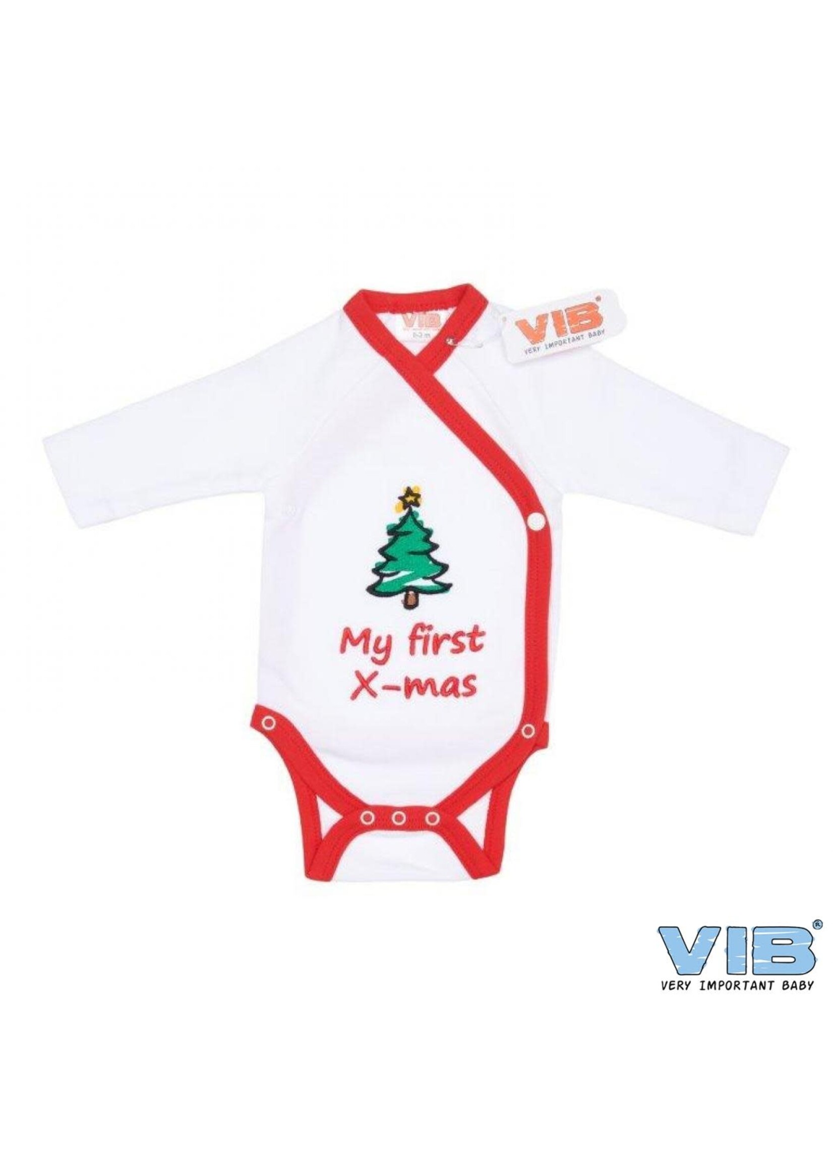 Feestkleding Breda Baby romper X-mas