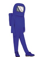 Fiestas Guirca Kinderkostuum Blauwe Astronaut