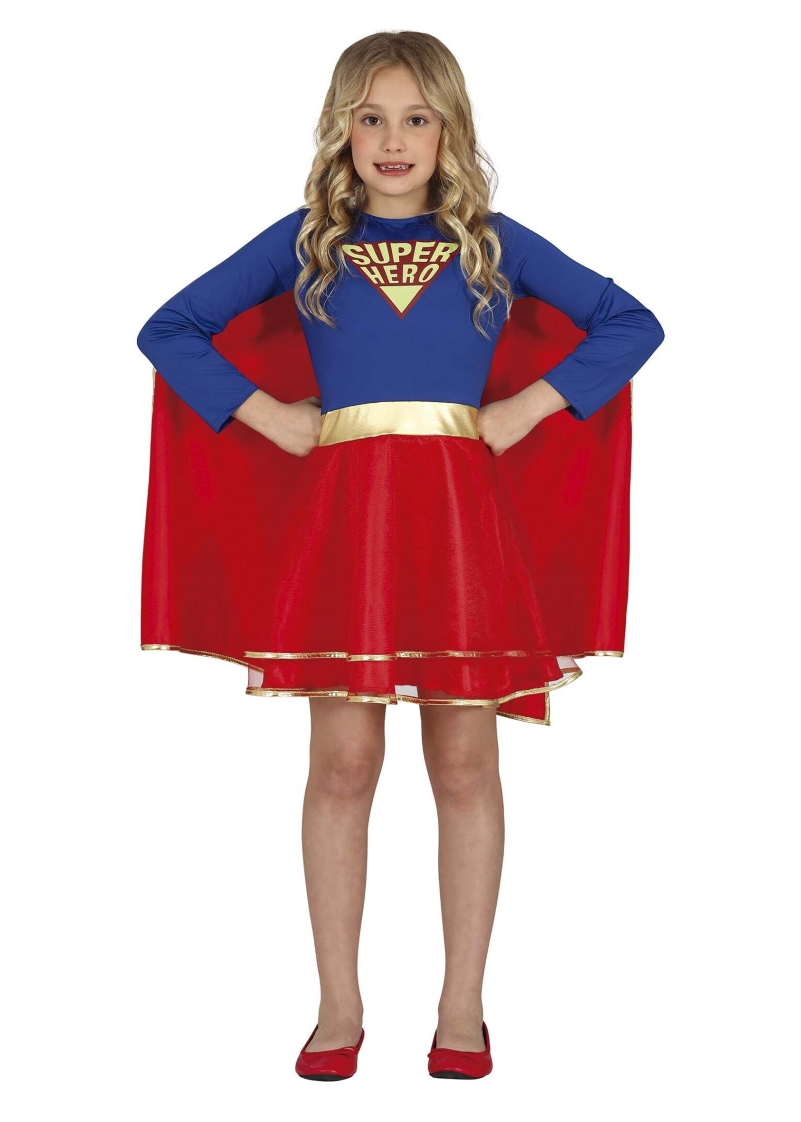 Feestkleding Breda Kinderkostuum Super Hero meisje