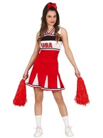 Feestkleding Breda Cheerleader USA 14-16 jaar