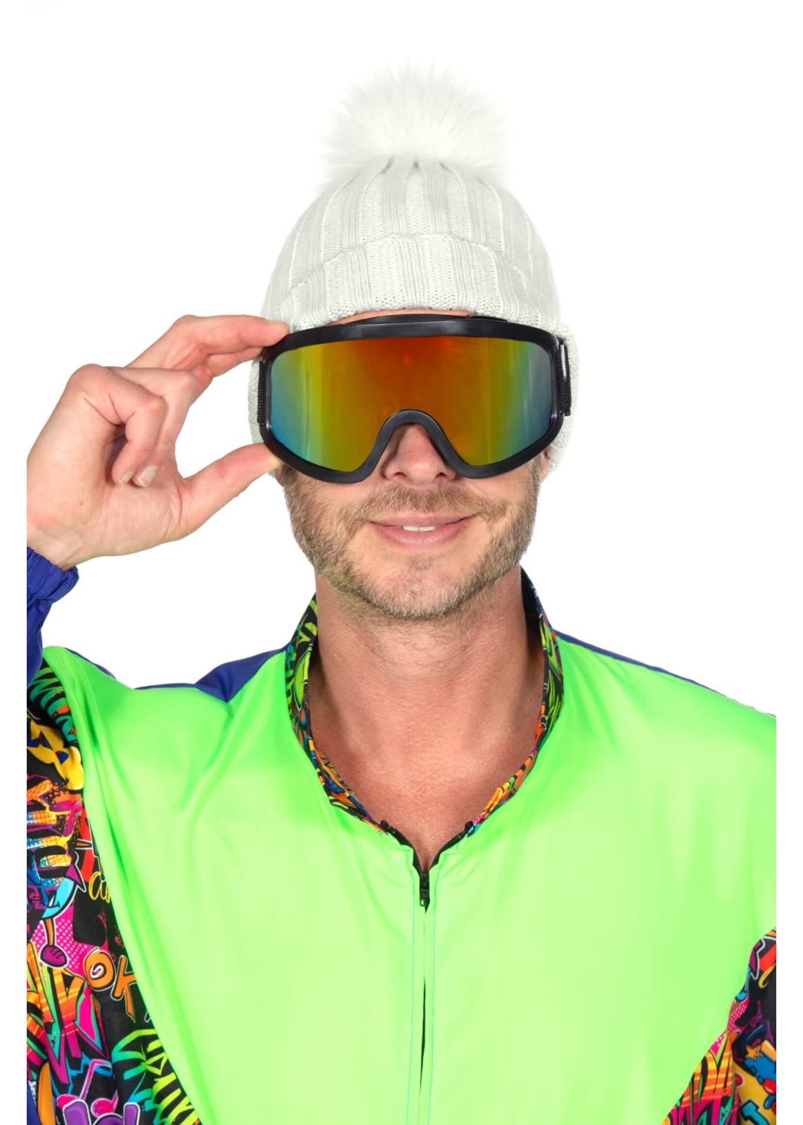 Feestkleding Breda Skibril reflecterend glas