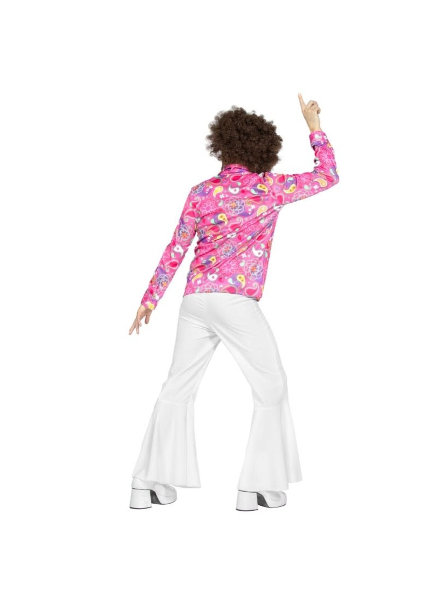 Feestkleding Breda Shirt hippie roze