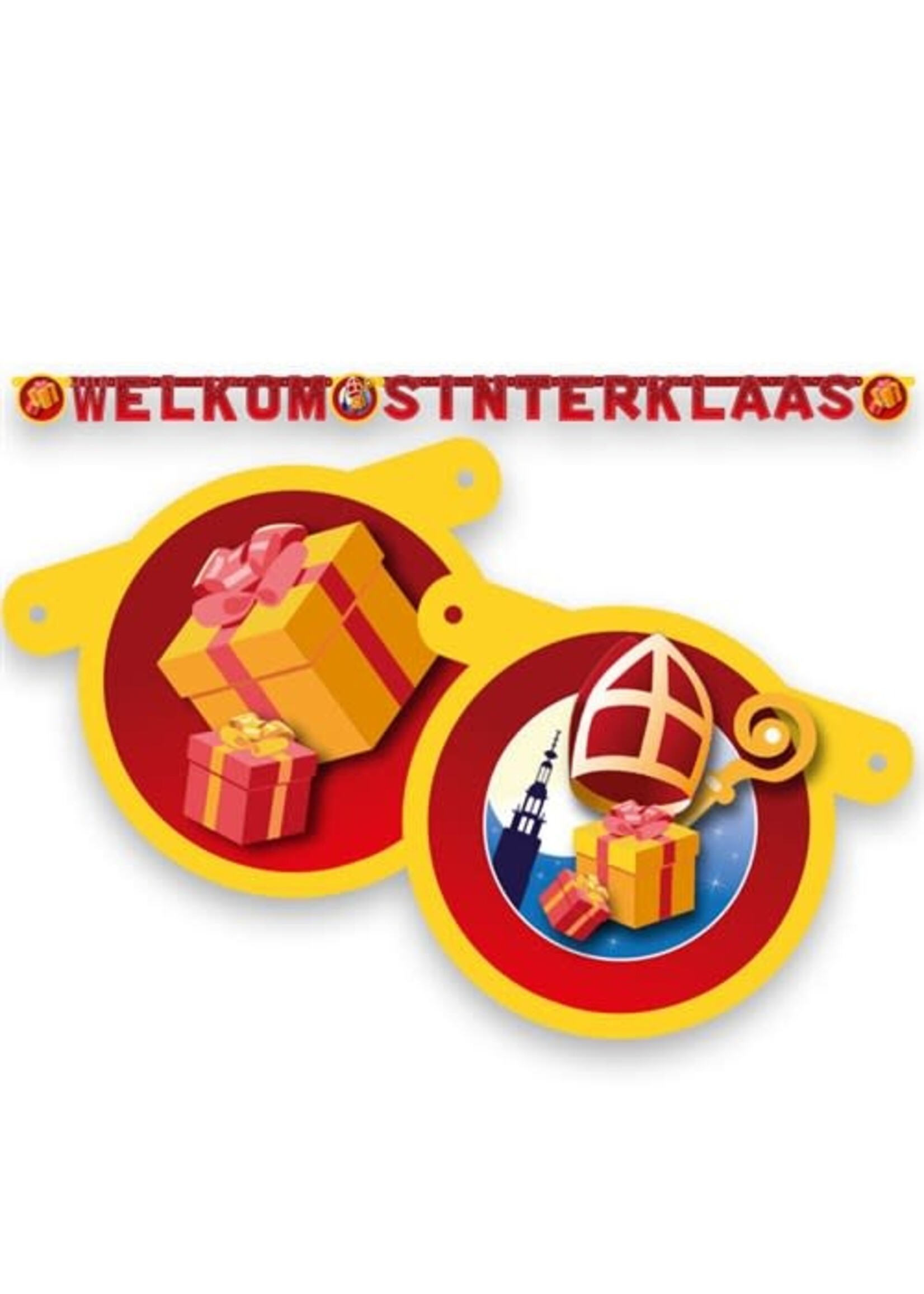 Haza-Witbaard Letterslinger welkom sinterklaas
