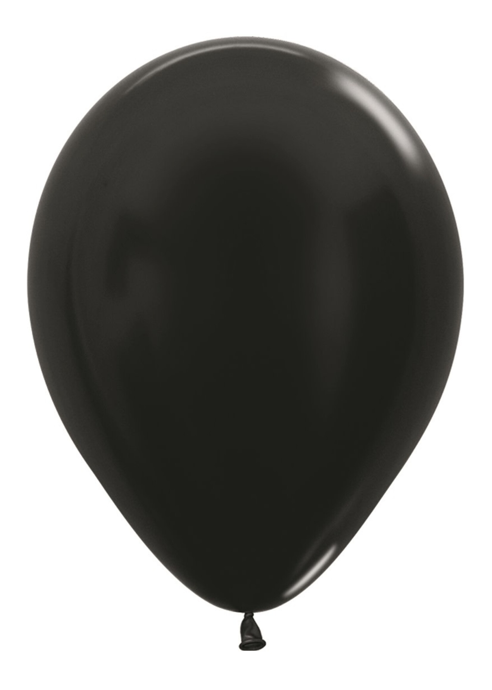 Sempertex Ballonnen Metallic Black 580 - 12 stuks