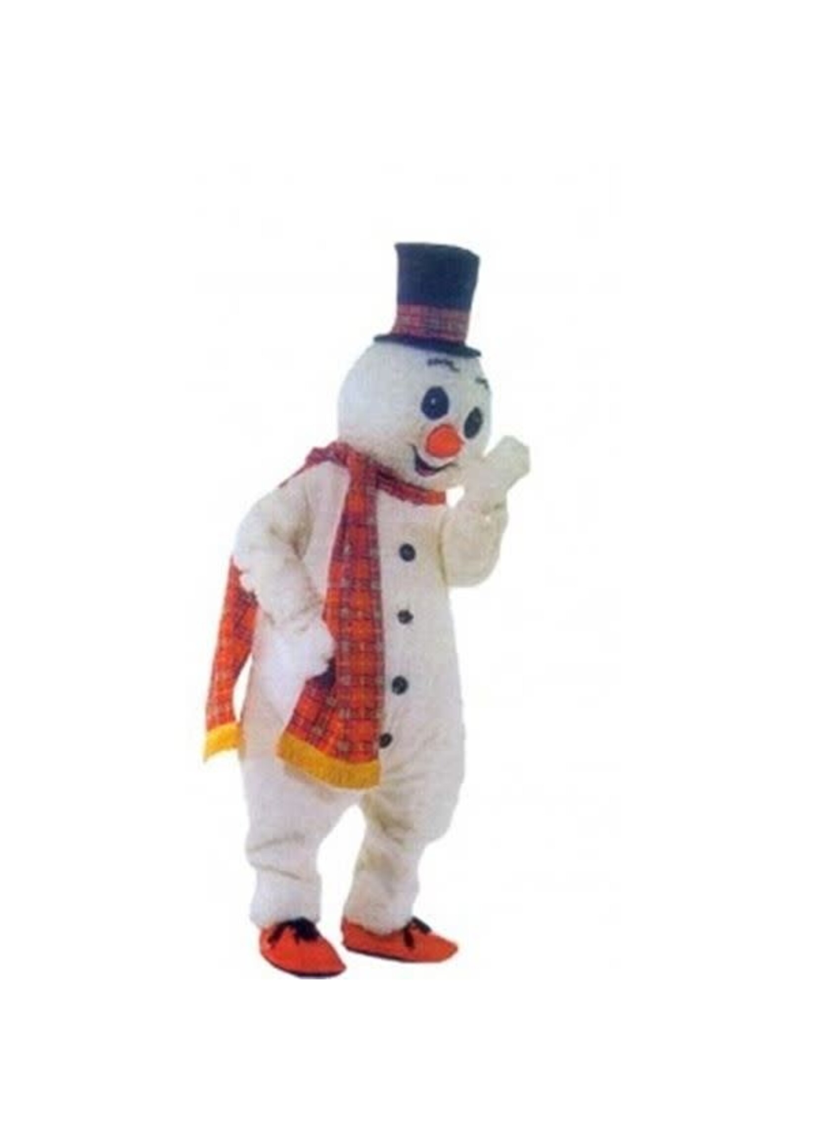 Feestkleding Breda Kostuum mascotte sneeuwpop