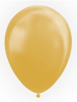 Feestkleding Breda Ballonnen metallic goud  10 stuks