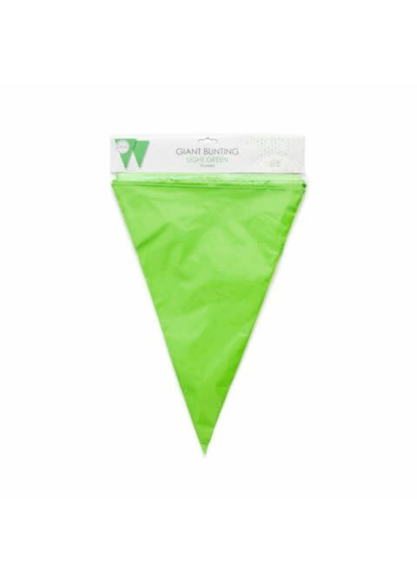 We Fiesta Party Vlaggenlijn Giga licht groen 30x45 cm