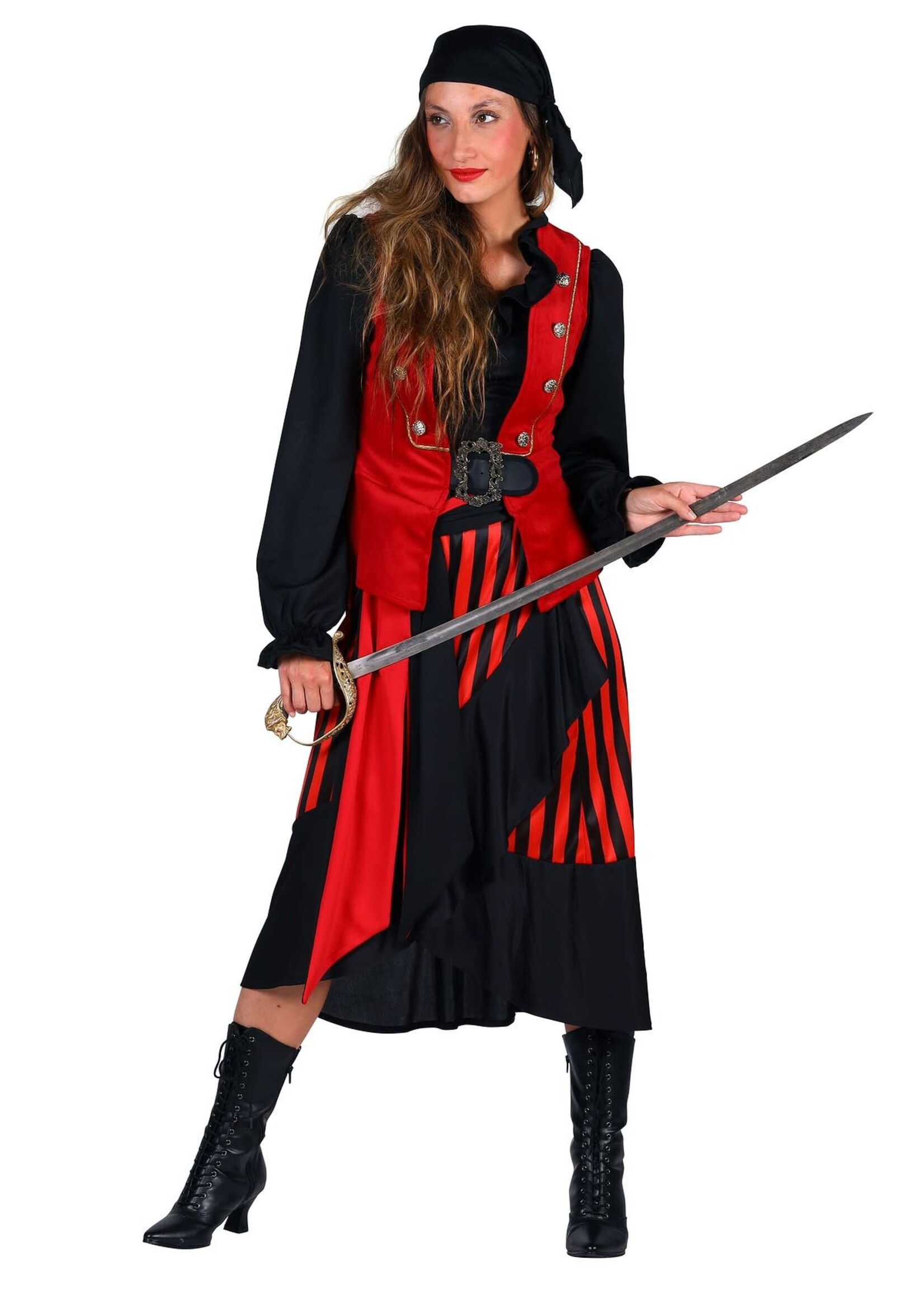 Thetru Dames Piratenkostuum"Mary Read"