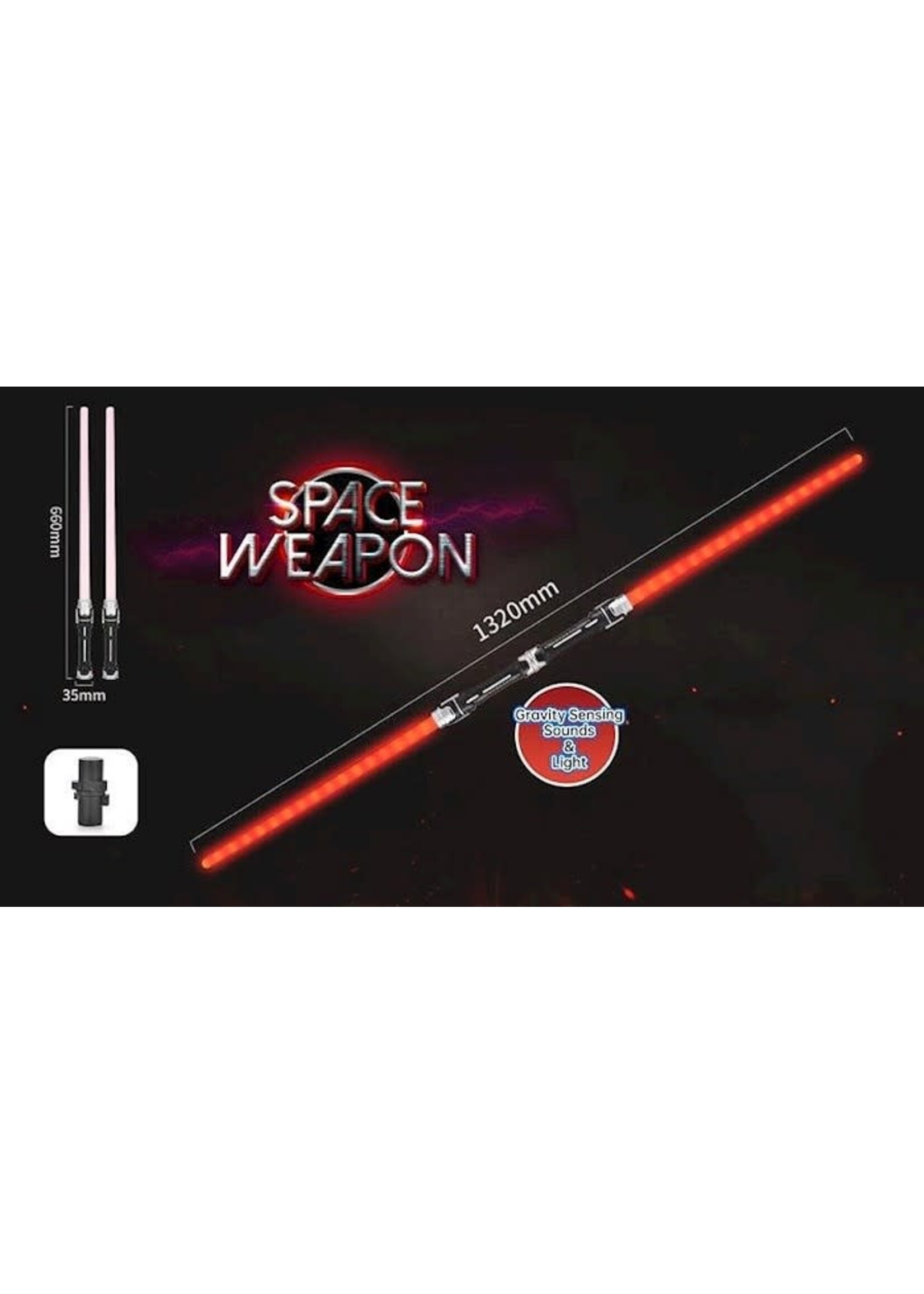 Feestkleding Breda Laser zwaard "Galactica"