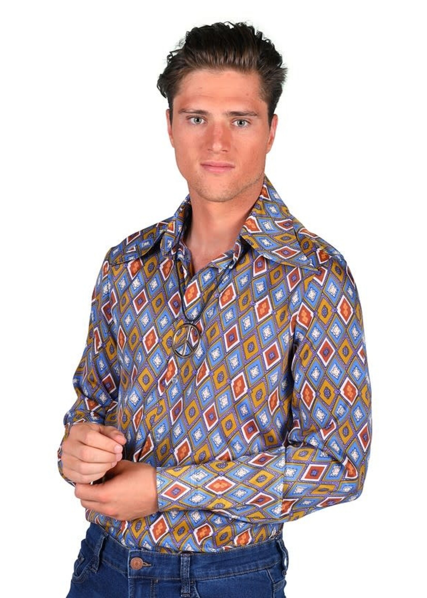 Thetru Hippie herenhemd Vintage