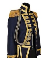 Thetru Ceromonieel koord Blauw-Geel