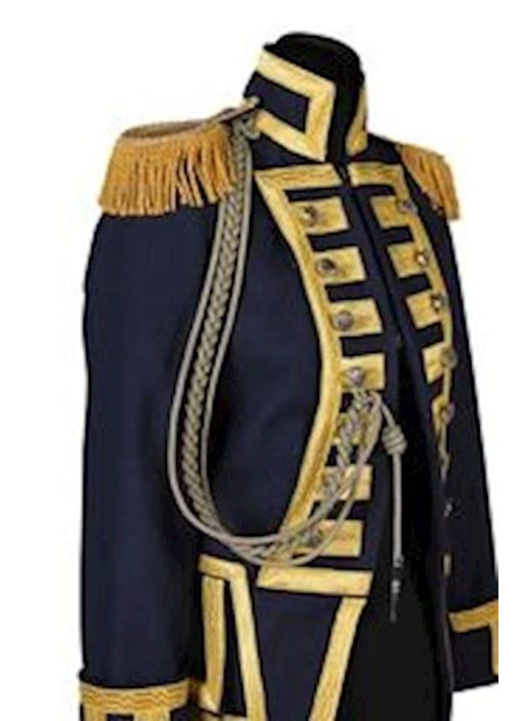 Thetru Ceromonieel koord Blauw-Geel