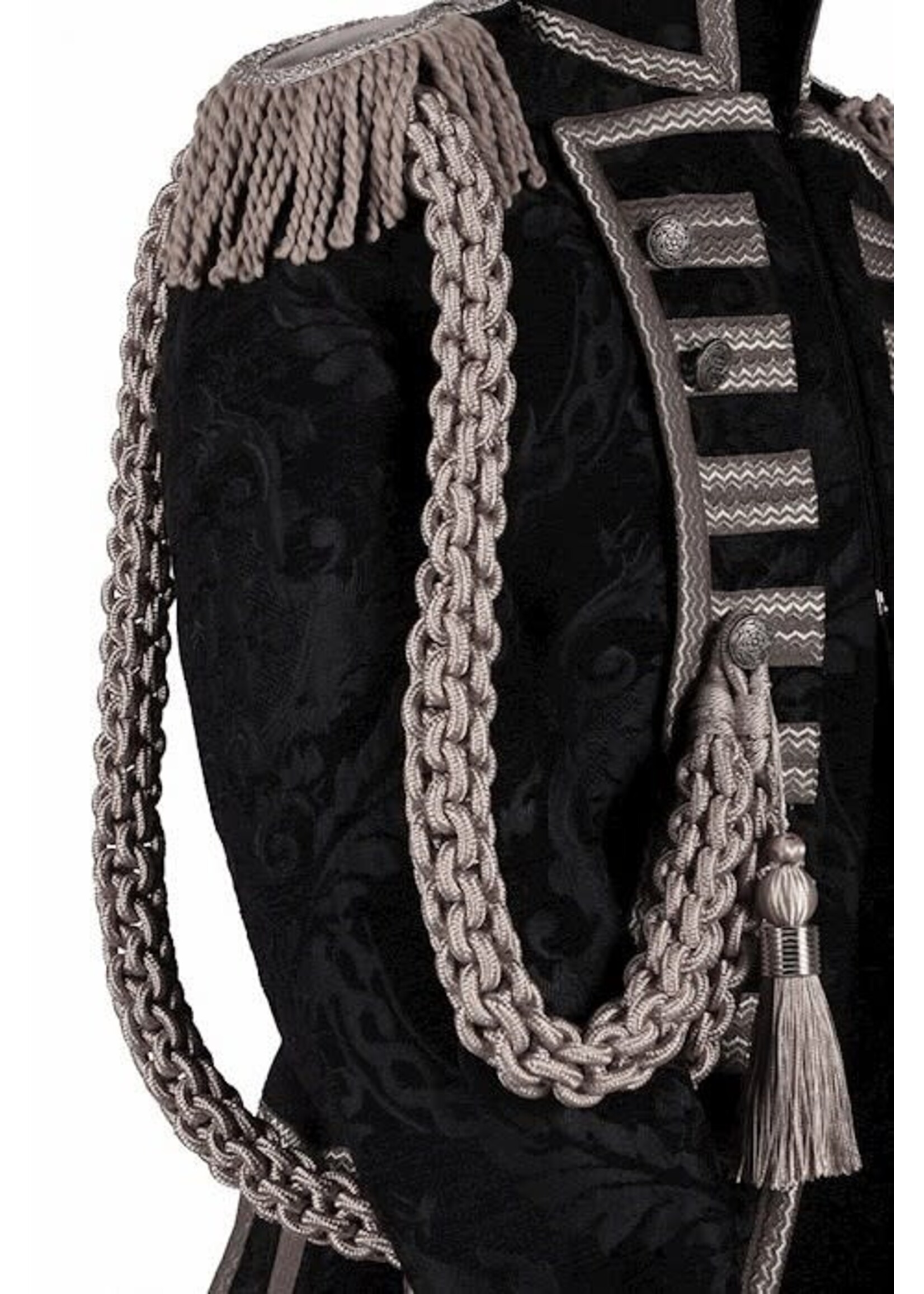 Thetru Ceromonieel koord met kwast zilver