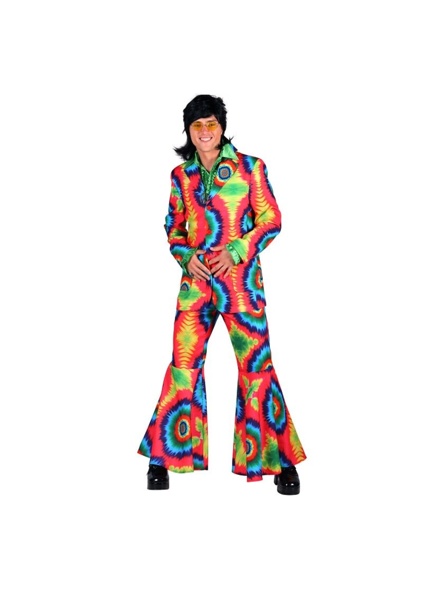 Feestkleding Breda Hippie kostuum "Broadwayne" batik