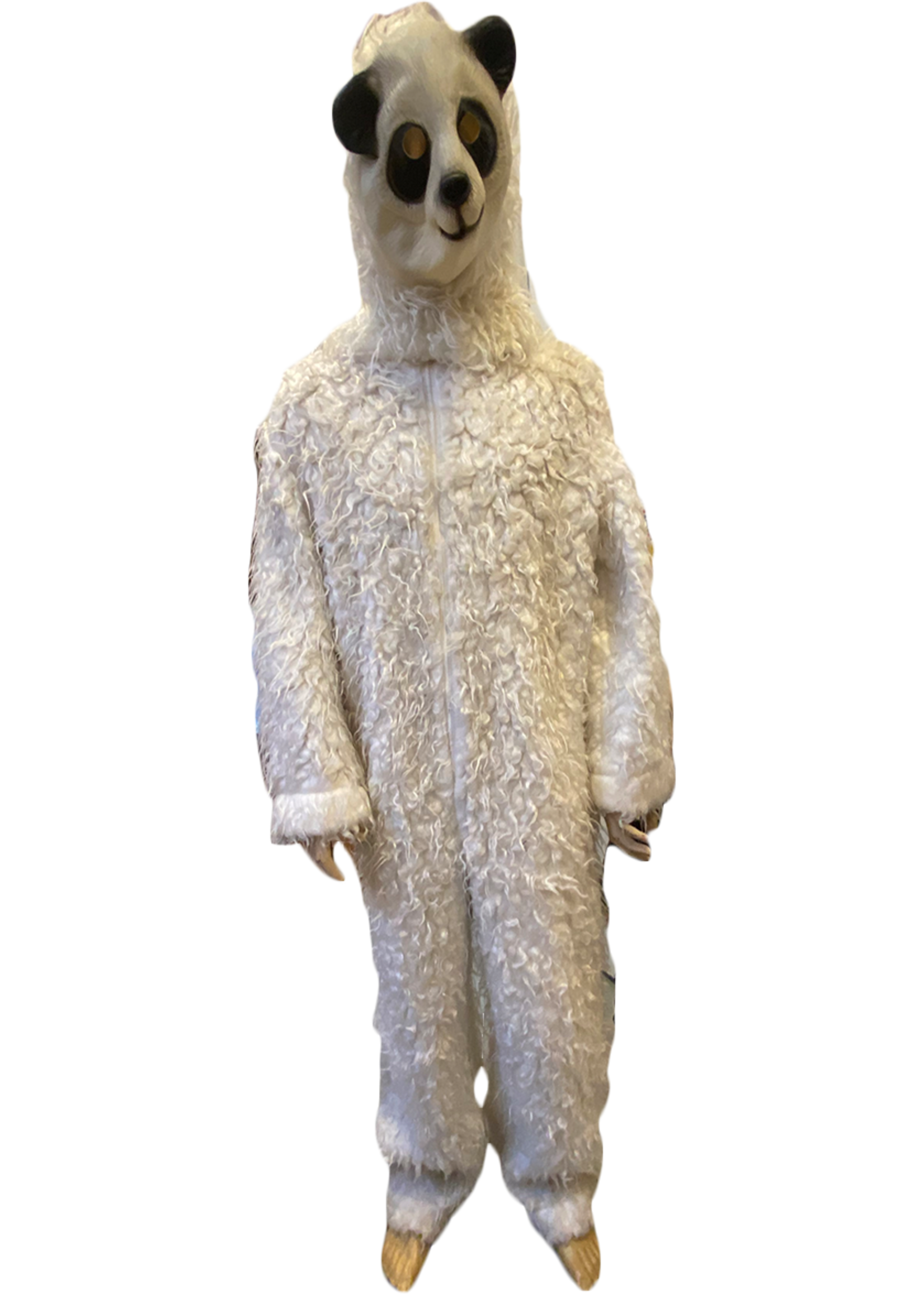 Feestkleding Breda Kostuum mascotte witte beer