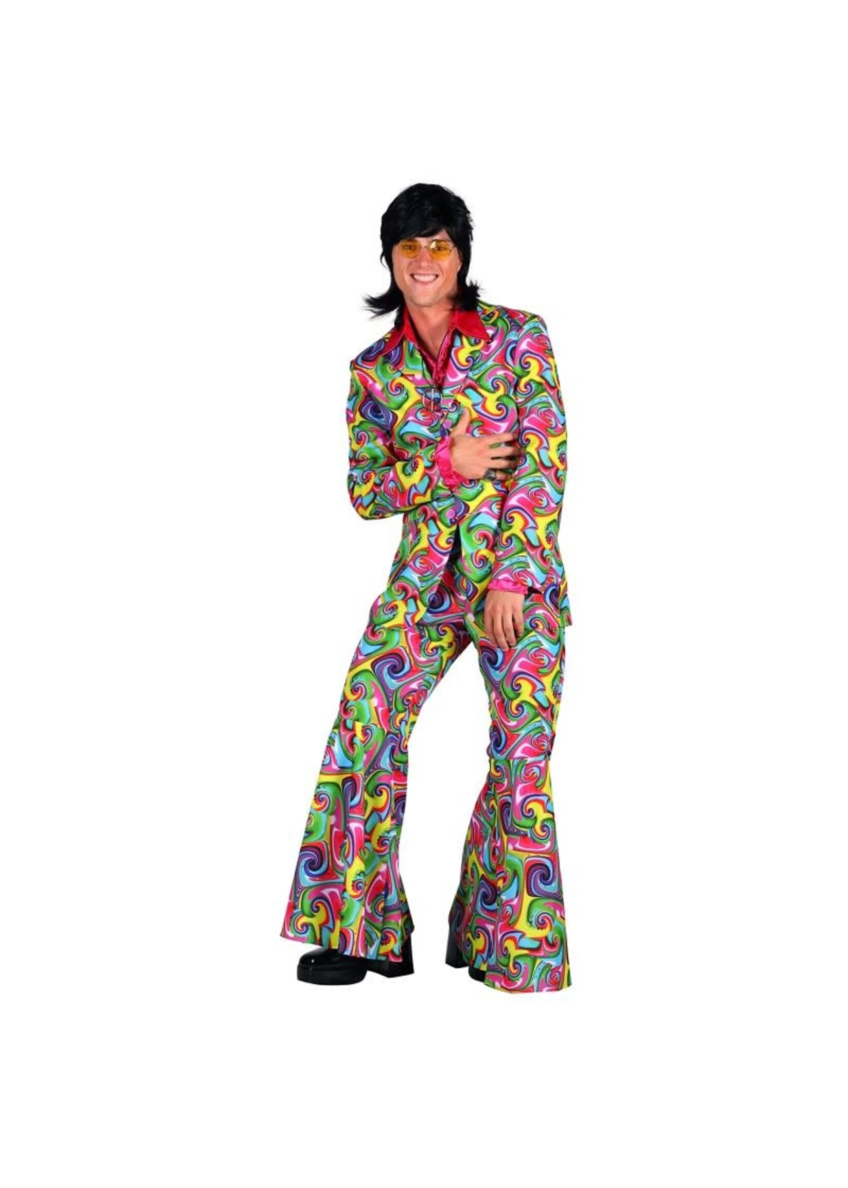 Feestkleding Breda Hippie kostuum "Broadwayne" lemon