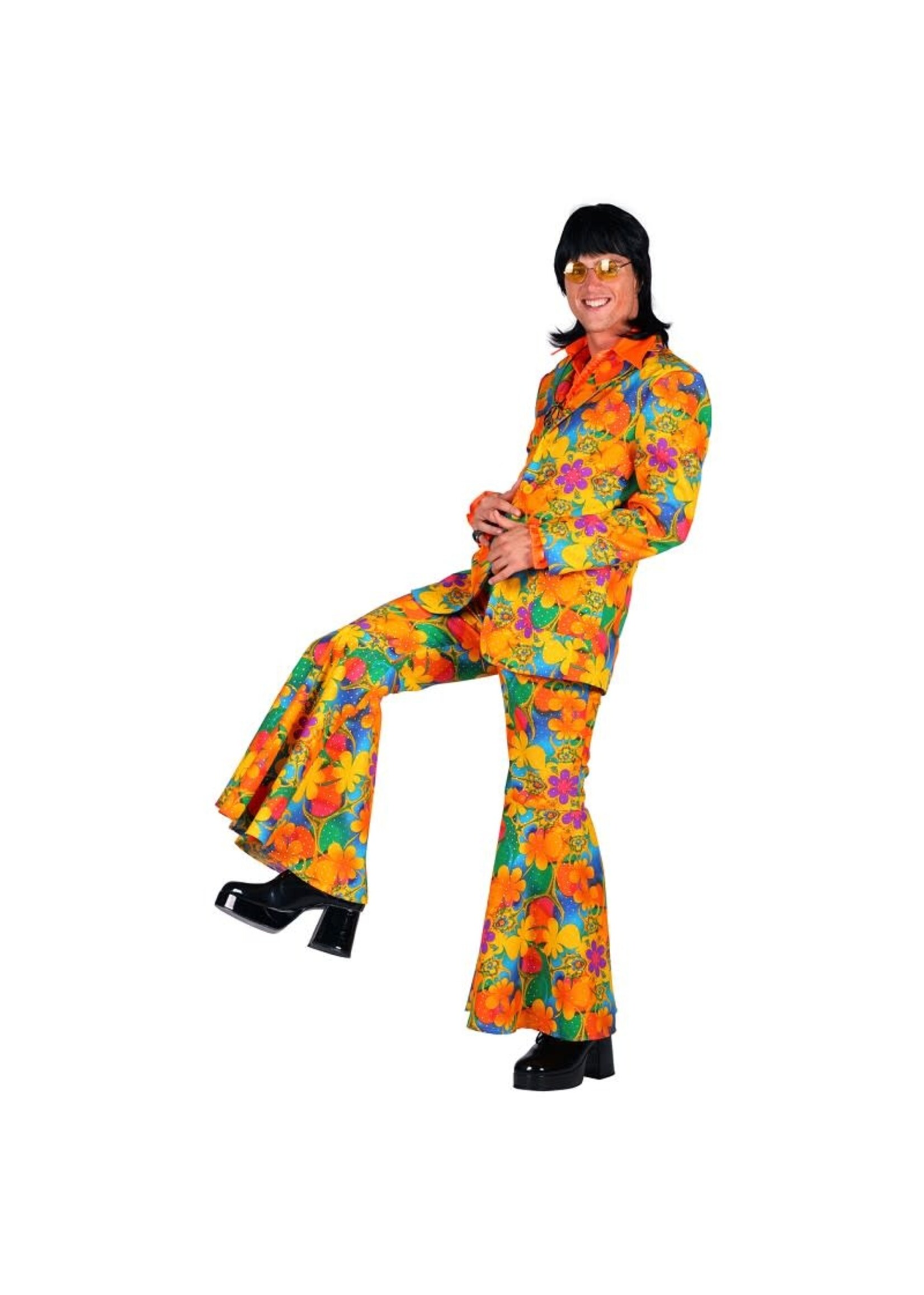 Thetru Hippie kostuum "Broadwayne" oranje